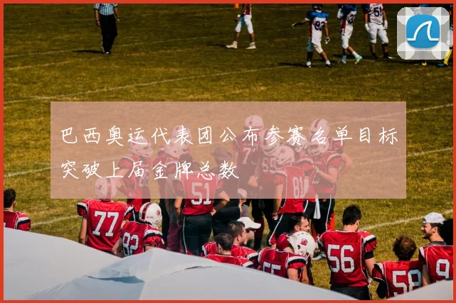 巴西奥运代表团公布参赛名单目标突破上届金牌总数